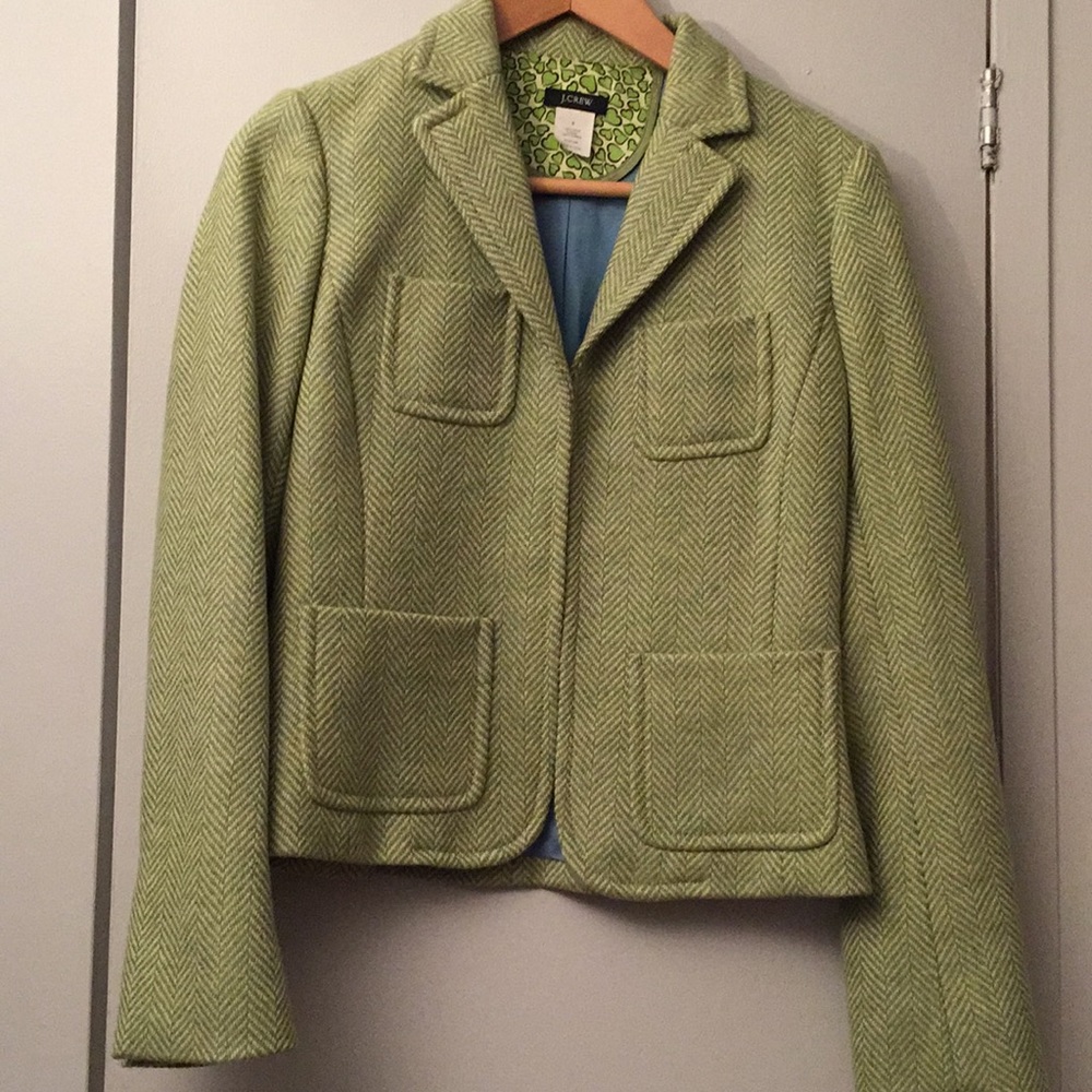 J crew wool blazer